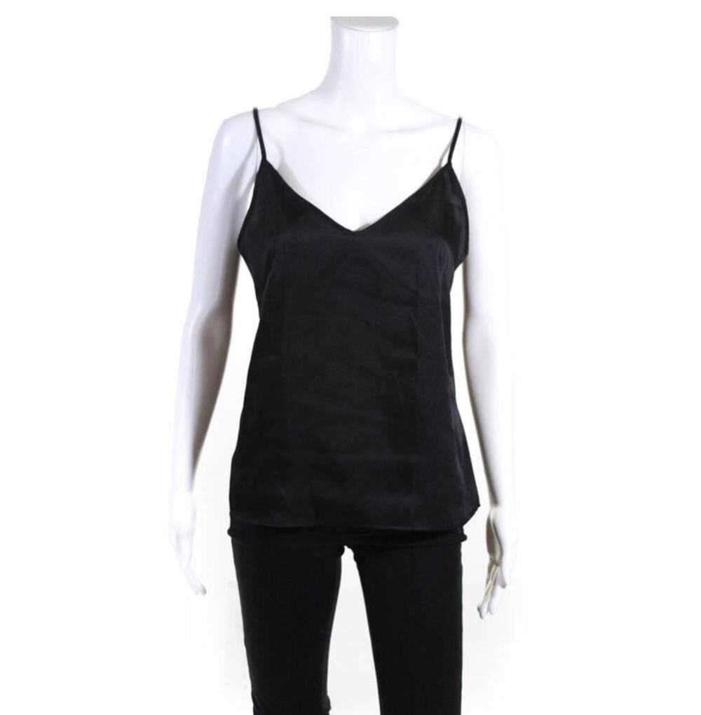 CO|TE Women’s Spaghetti Strap Jolly Cami Top in Black Size 38